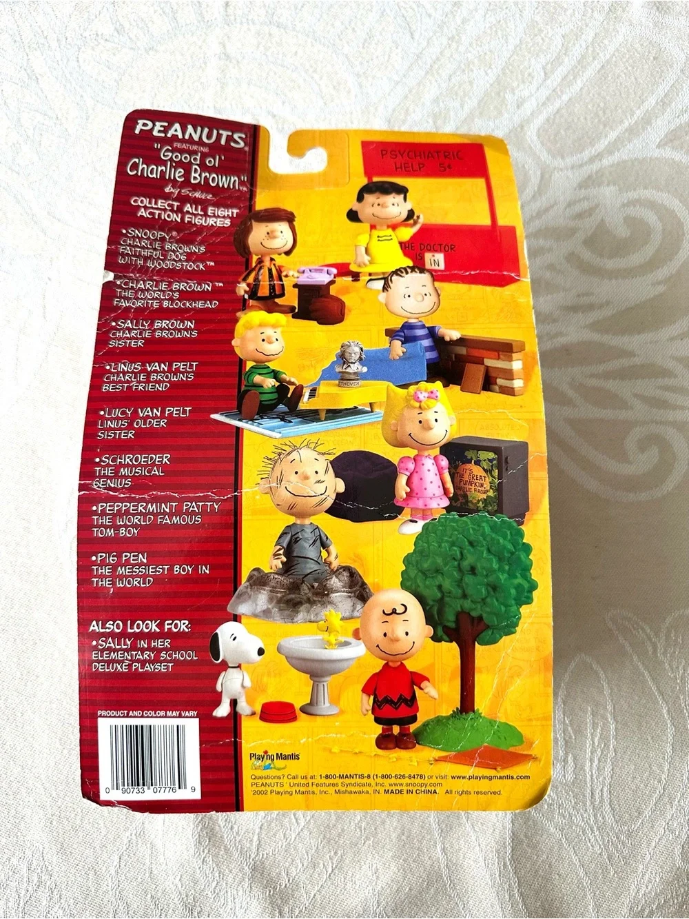Peanuts Peppermint Patty Memory Lane Figure Good Ol’ Charlie Brown 2002